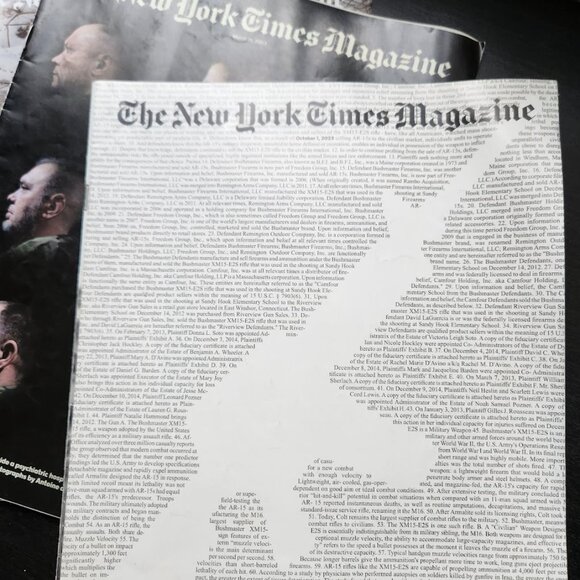 The New York Times Magazine Bundle Lot 9 Magazines RANDOM DATES Reading bundle - Picture 7 of 13